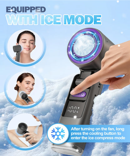 Turbo Cool Foldable Handheld Fan