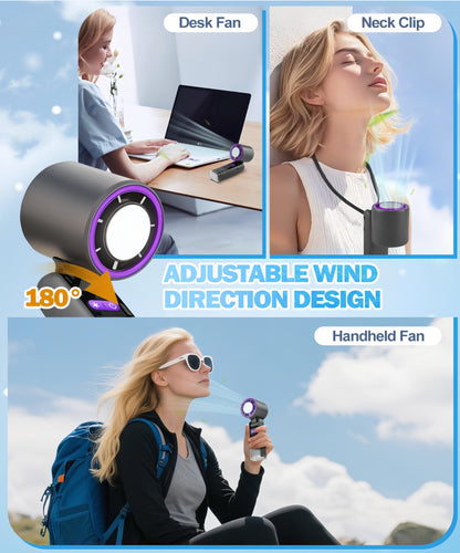 Turbo Cool Foldable Handheld Fan