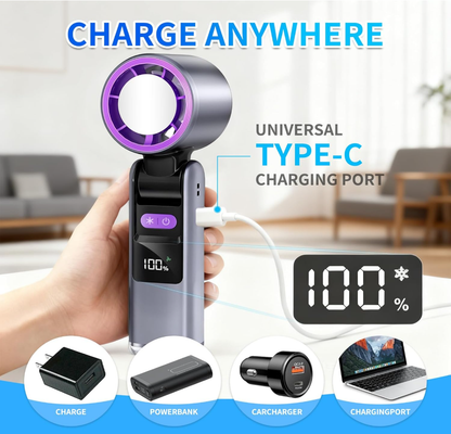 Turbo Cool Foldable Handheld Fan